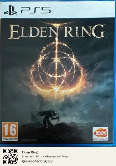 Elden Ring PlayStation 5, Netherlands box front