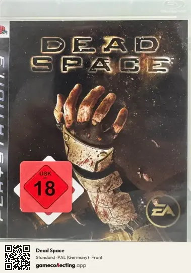 Dead Space PlayStation 3, Germany box front