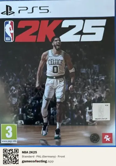 NBA 2K25 PlayStation 5, Germany box front