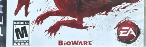Dragon Age: Origins, the ESRB box on its front