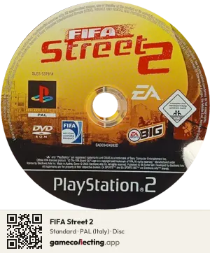 FIFA Street 2 PlayStation 2, PAL disc