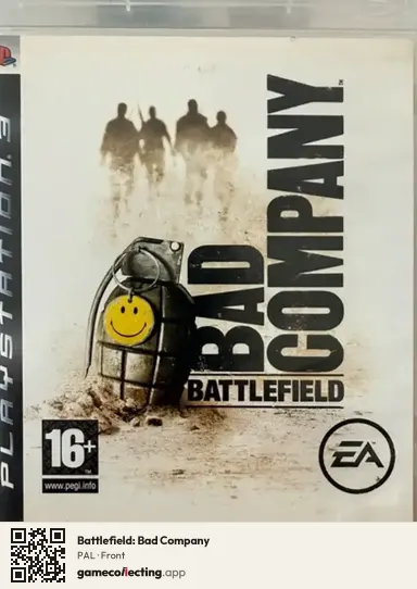 Battlefield: Bad Company PlayStation 3, PAL box front