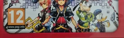 Kingdom Hearts: HD 2.5 Remix, the PEGI square on its front