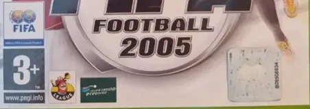 FIFA Soccer 2005, the PEGI square on its front