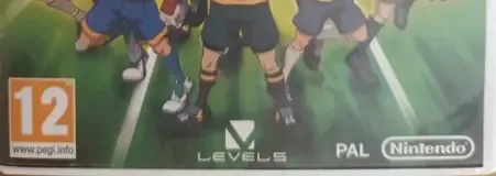 Inazuma Eleven Strikers, the PEGI square on its front