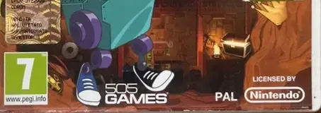 Phineas and Ferb: Quest for Cool Stuff, the PEGI square on its front