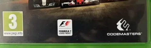 F1 2017, the USK square on its front