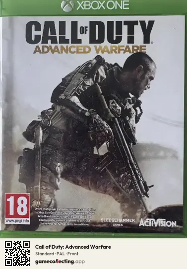 Call of Duty: Advanced Warfare Xbox One, PAL box front