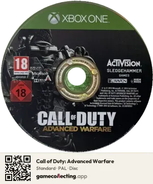 Call of Duty: Advanced Warfare Xbox One, PAL disc