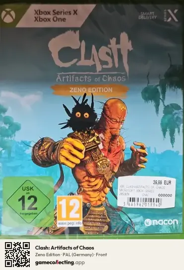 Clash: Artifacts of Chaos Xbox Series X, Germany box front