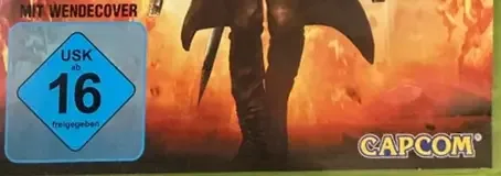 DmC: Devil May Cry, the USK square on its front