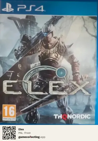 Elex PlayStation 4, PAL box front