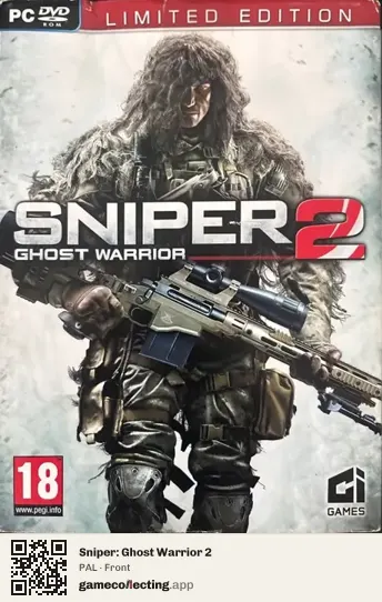Sniper: Ghost Warrior 2 Computer, PAL box front
