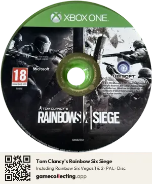 Tom Clancy's Rainbow Six Siege Xbox One, PAL disc