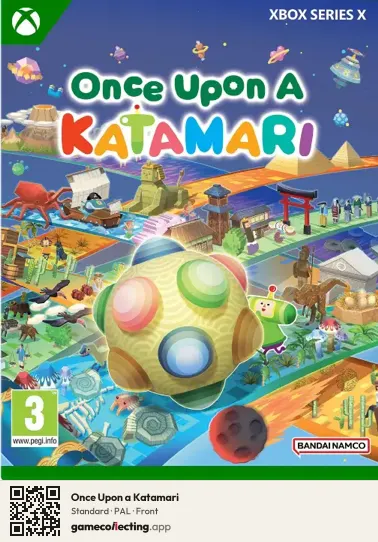 Once Upon a Katamari Xbox Series X, PAL box front
