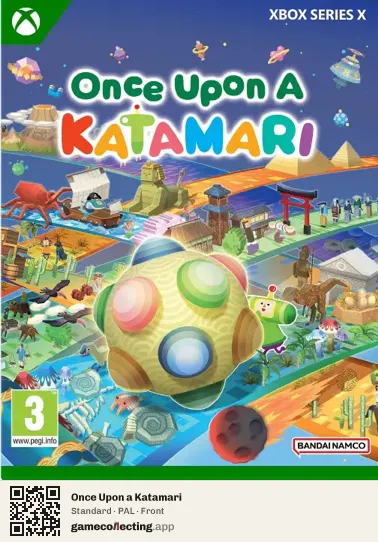 Once Upon a Katamari Xbox Series X, PAL box front