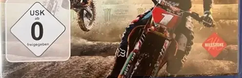 Monster Energy Supercross, the USK square on its front