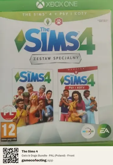 The Sims 4 Xbox One, Poland box front
