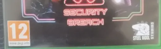 Five Nights at Freddy's: Security Breach, the USK square on its front
