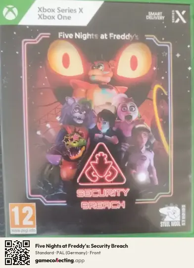 Five Nights at Freddy's: Security Breach Xbox Series X, Germany box front
