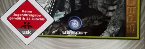 Tom Clancy's Ghost Recon: Advanced Warfighter 2, the USK square on its front