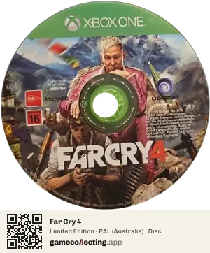 Far Cry 4 Xbox One, PAL disc
