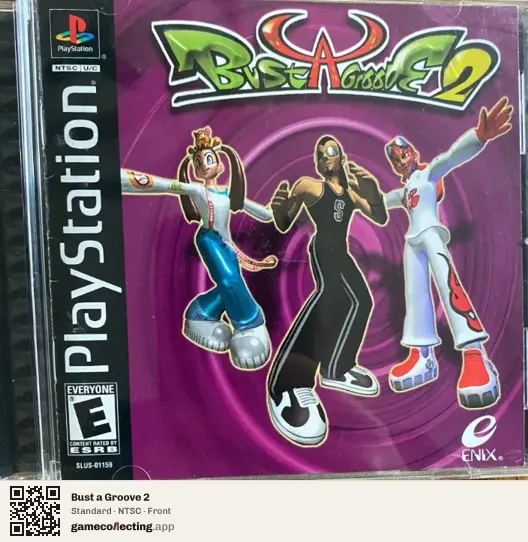 Bust a Groove 2 PlayStation, NTSC box front