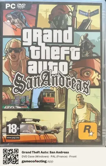 Grand Theft Auto: San Andreas Computer, France box front