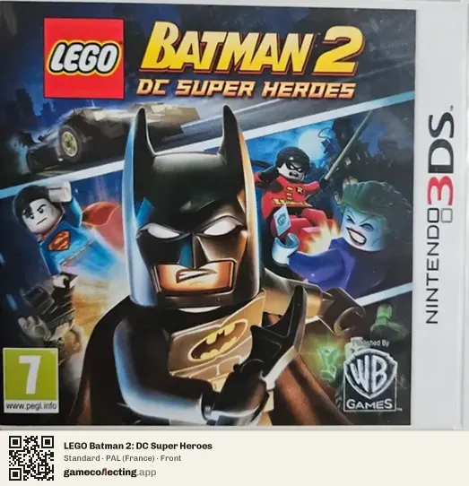 LEGO Batman 2: DC Super Heroes Nintendo 3DS, France box front