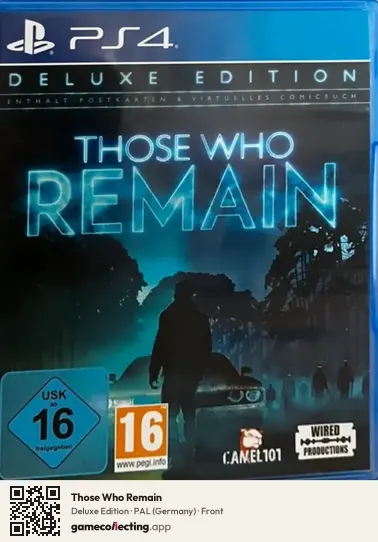 Those Who Remain PlayStation 4, Germany box front