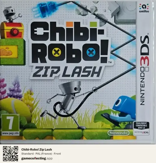 Chibi-Robo! Zip Lash Nintendo 3DS, France box front