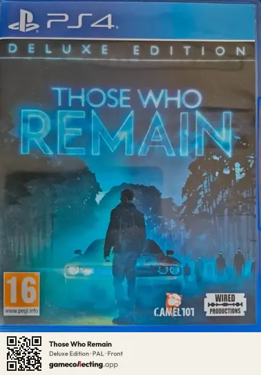 Those Who Remain PlayStation 4, PAL box front