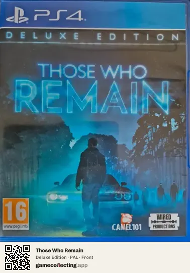 Those Who Remain PlayStation 4, PAL box front