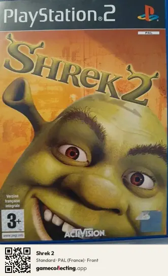 Shrek 2 PlayStation 2, France box front