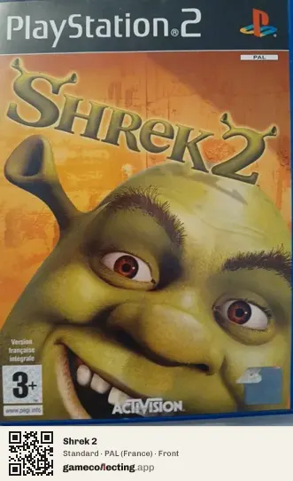 Shrek 2 PlayStation 2, France box front