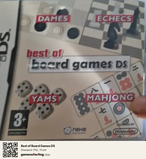 Best of Board Games DS Nintendo DS, PAL box front