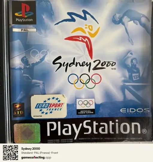 Sydney 2000 PlayStation, France box front