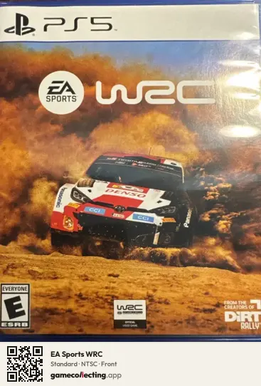 EA Sports WRC PlayStation 5, NTSC box front