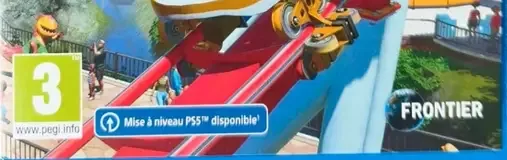 Planet Coaster: Console Edition, the PEGI square on its front