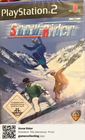 Snow Rider PlayStation 2, Germany box front