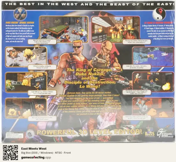 East Meets West Computer, NTSC box front