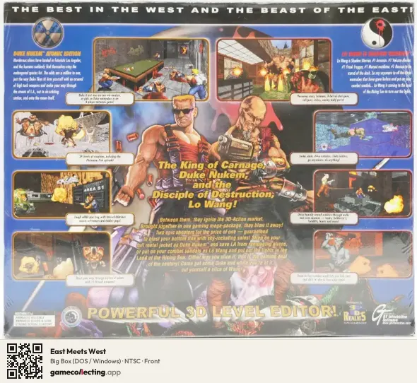 East Meets West Computer, NTSC box front