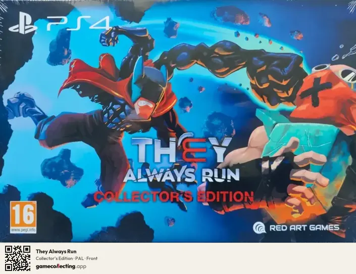 They Always Run PlayStation 4, PAL box front