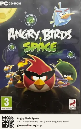 Angry Birds Space Computer, United Kingdom box front