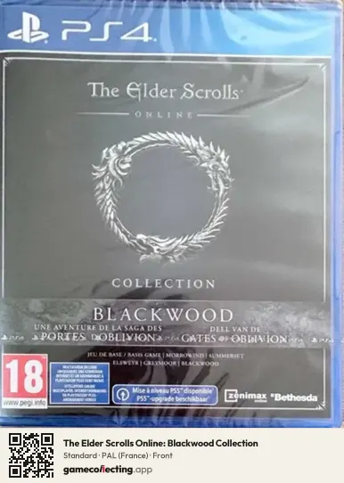 The Elder Scrolls Online: Blackwood Collection PlayStation 4, France box front