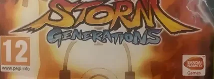 Naruto Shippuden: Ultimate Ninja Storm Generations, the PEGI square on its front