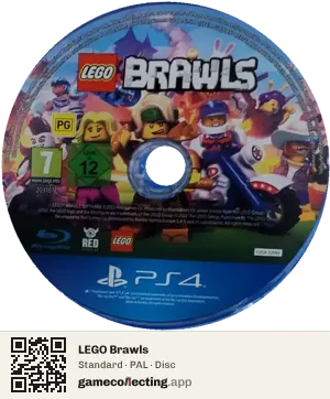 LEGO Brawls PlayStation 4, PAL disc