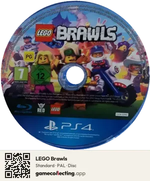 LEGO Brawls PlayStation 4, PAL disc