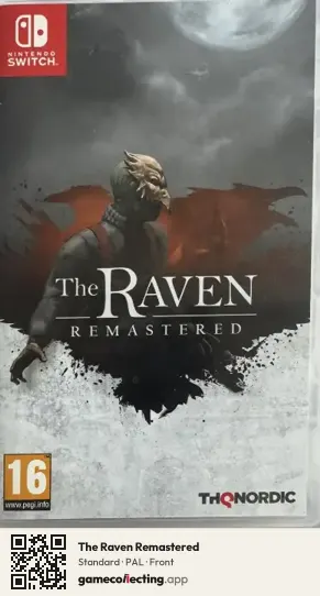 The Raven Remastered Nintendo Switch, PAL box front