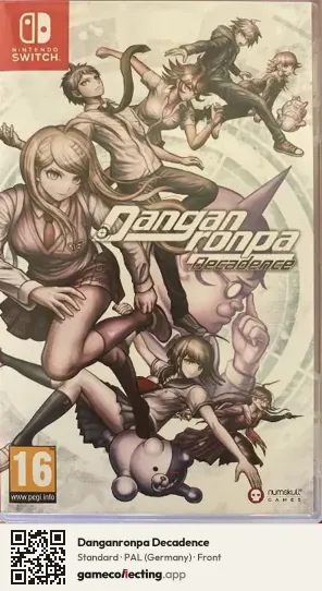 Danganronpa Decadence Nintendo Switch, Germany box front
